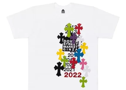 Dover Street Market Ginza x Chrome Hearts 10th Anniversary Tee White