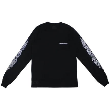 Chrome Hearts Eye Chart Pink Dagger Long Sleeve T Shirt