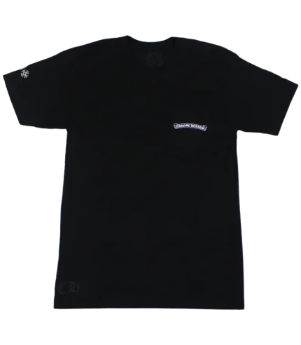 Chrome Hearts Pink Dagger Short Sleeve T-Shirt