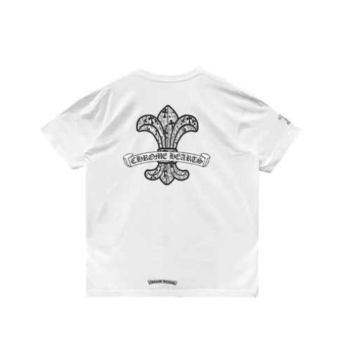 Fleur-Logo-Short-Sleeve-Tee-1 Fluer Logo Chrome Hearts Short Sleeve Shirt