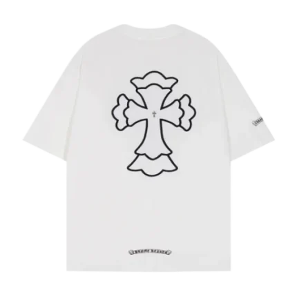 Chrome Hearts Stylish Embroidered Cross Tee