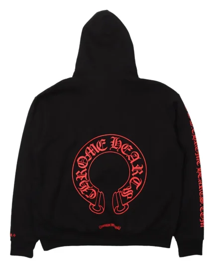 Chrome Hearts Web Exclusive Horseshoe Logo Hoodie
