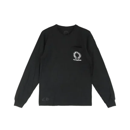 Chrome Hearts Los Angeles T bar Script Logo Long Sleeve