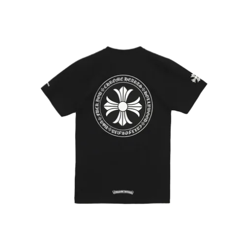 Las-Vegas-Exclusive-Horseshoe-Short-Sleeve-Tee-1 Chrome Hearts Black Shirt
