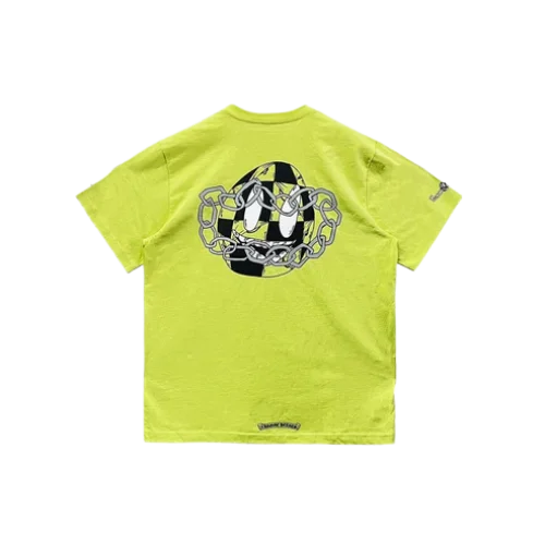 Matty-Boy-Exclusive-Yellow-Short-Sleeve-Tee-1 Chrome Hearts Matty Boy Yellow Short Sleeve