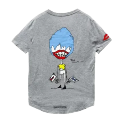 Chrome Hearts Matty Boy Grey Short Sleeve Tee