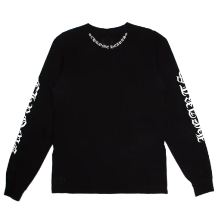 Chrome Hearts Neck Logo LS Tee Long Sleeve T-Shirt