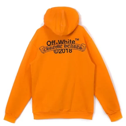 OFF-WHITE x Chrome Hearts 2018 Hoodie