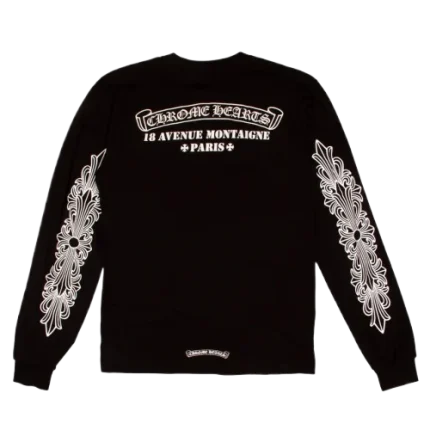 Chrome Hearts Paris Exclusive Long Sleeve T-Shirt