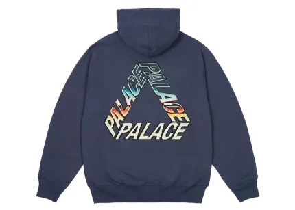 Palace Chrome P3 Hood Navy