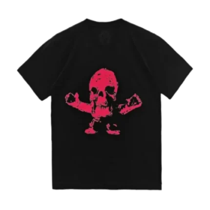 Chrome Hearts Pink Foti Harris Short Sleeve Tee