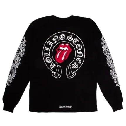 Chrome Hearts Rolling Stone LS Pocket Long Sleeve T-Shirt
