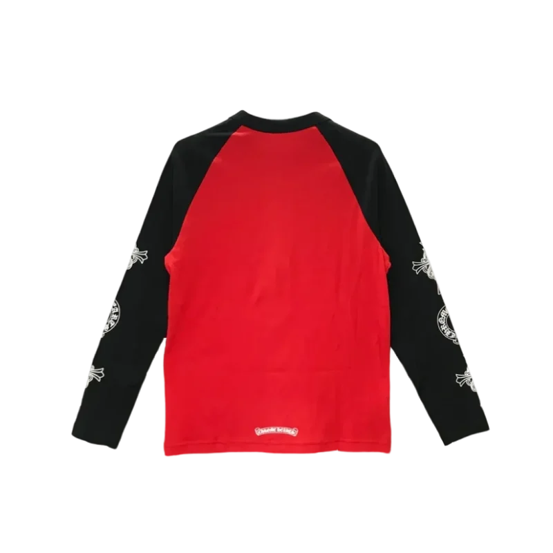 Chrome Hearts Horseshoe Logo Long Sleeve T Shirt