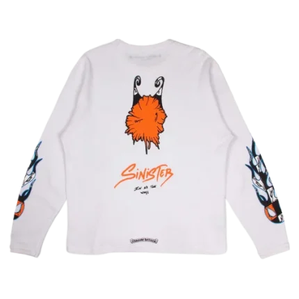 Stylish Chrome Hearts Sinister Thermal Long Sleeve Tee
