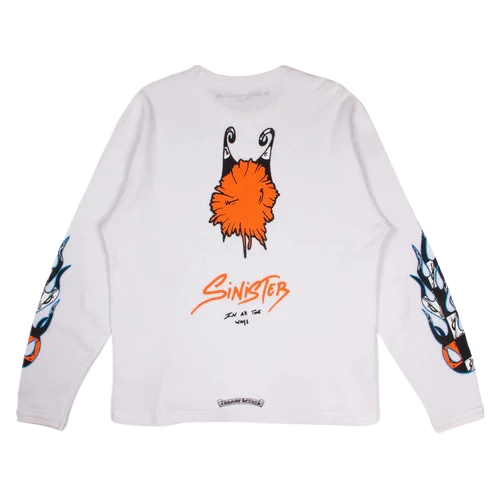 SINISTER-THERMAL-1 Stylish Chrome Hearts Sinister Thermal Long Sleeve Tee