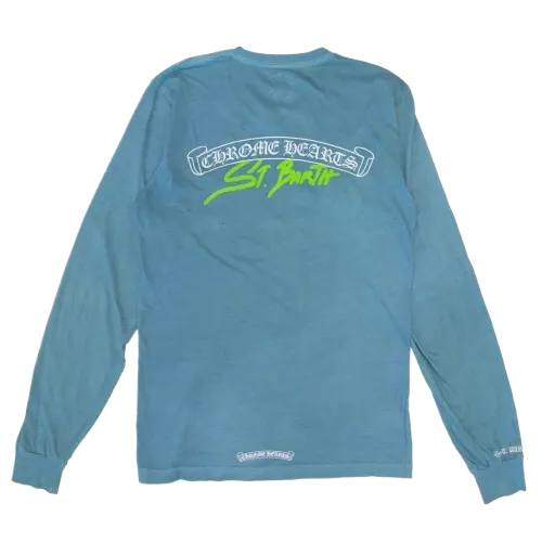 ST.-BARTH-EXCLUSIVE-LONG-SLEEVE-1 Chrome Hearts ST Barth Exclusive Long Sleeve T-Shirt