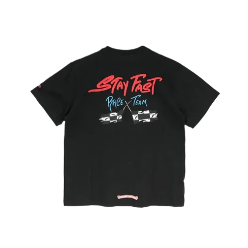 Stay-Fast-Short-Sleeve-Tshirt-1 Chrome hearts Stay Fast Short Sleeve Tshirt