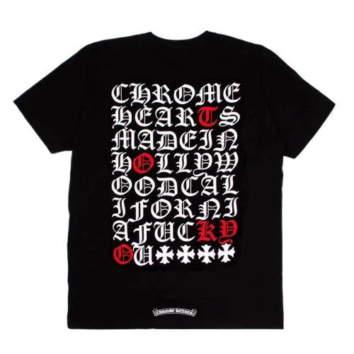 TOKYO-EXCLUSIVE-EYECHART-POCKET-TEE-1 Chrome Hearts California Fuck You Exclusive T-Shirt With Pocket