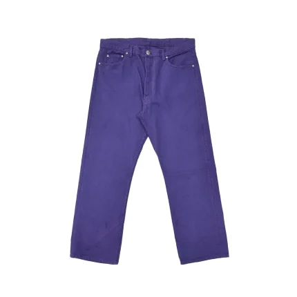 Chrome Hearts Levi's 501 Purple Dyed Vintage Jeans