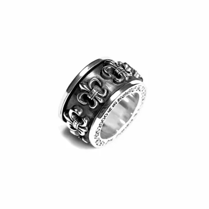 CH BS FLEUR SPINNER RING