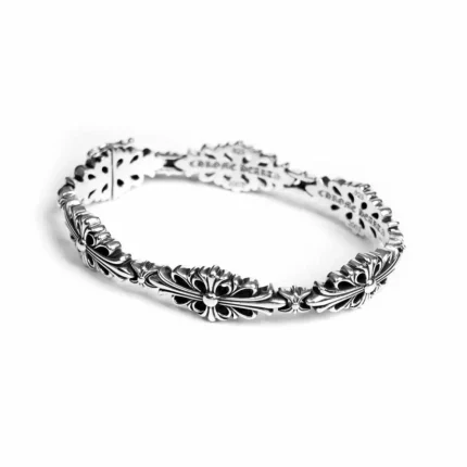 CH DOUBLE CROSS PATTERN BRACELET