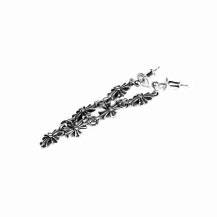 CH 3 DROP CROSS EARRING