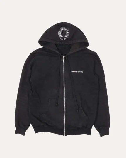 Chrome Hearts Malibu Thermal Zip Up Hoodie