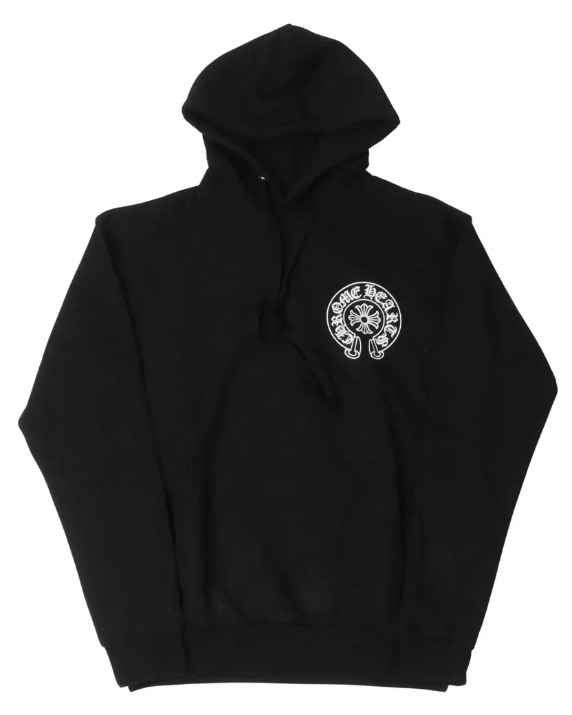 Chrome Hearts Los Angeles Exclusive Horseshoe Logo Pullover Hoodie Chrome Hearts Los Angeles Exclusive Horseshoe Logo Pullover Hoodie