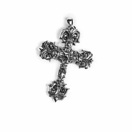 CH LARGE FILIGREE CROSS PENDANT