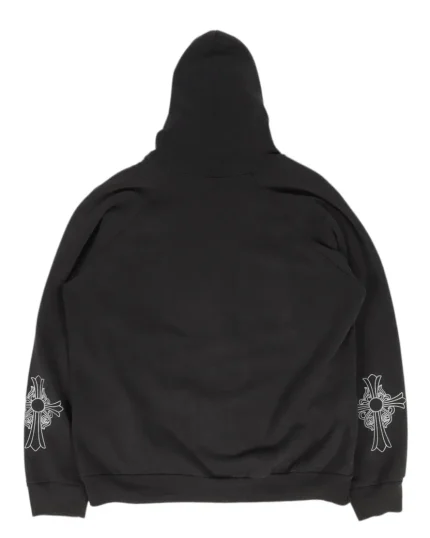 Chrome Hearts Vintage "Fuck You" Thermal Zip Hoodie