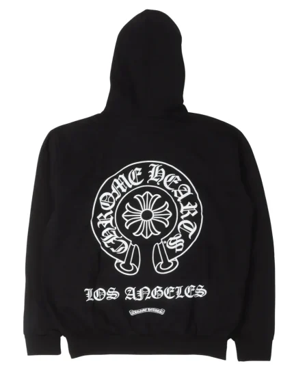 Chrome Hearts Los Angeles Exclusive Horseshoe Logo Pullover Hoodie