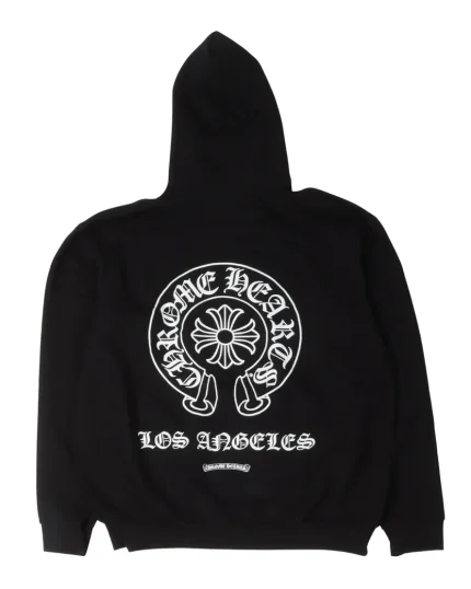 Chrome Hearts Los Angeles Exclusive Horseshoe Logo Pullover Hoodie