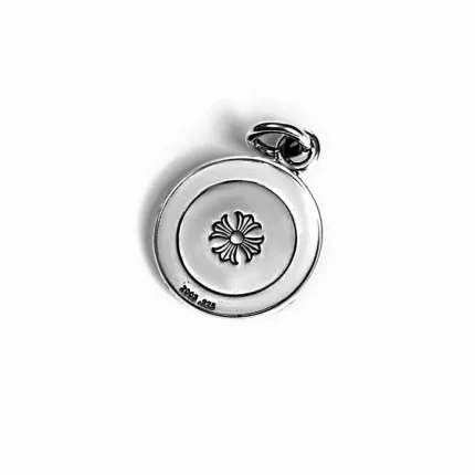 CH ROUND ANGEL MEDALLION CHARM