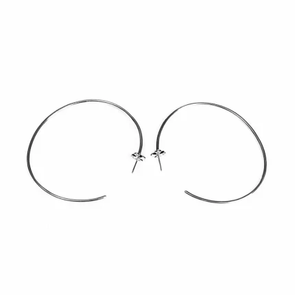 CH PLUS HOOP EARRING