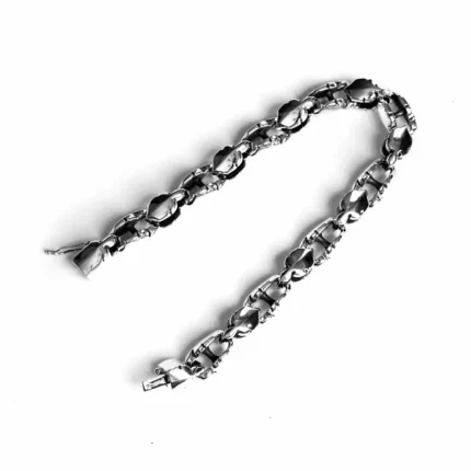 CH FLEUR TAIL PATTERN BRACELET