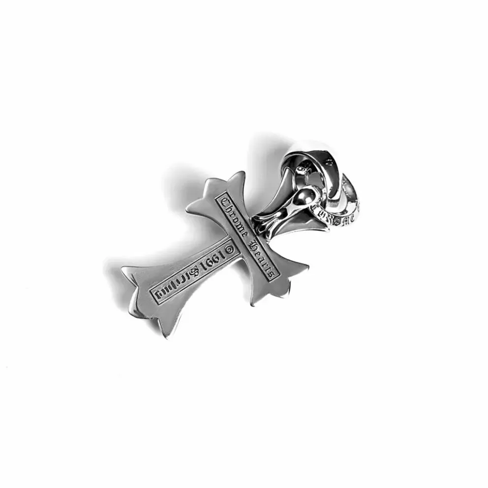CH SMALL CROSS PENDANT WITH BAIL CH SMALL CROSS PENDANT WITH BAIL