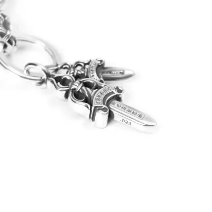CH DOUBLE DAGGER KEY RING