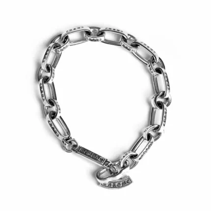 CH INSCRIBED LOGO CHAIN BRACELET
